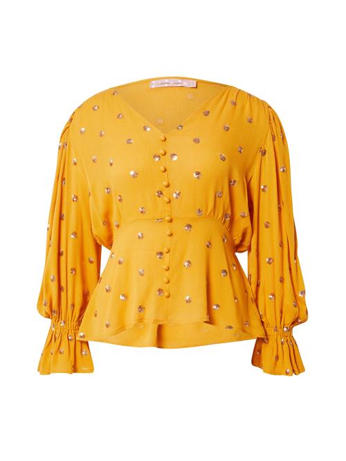 Traffic People Bluse  safran / guld