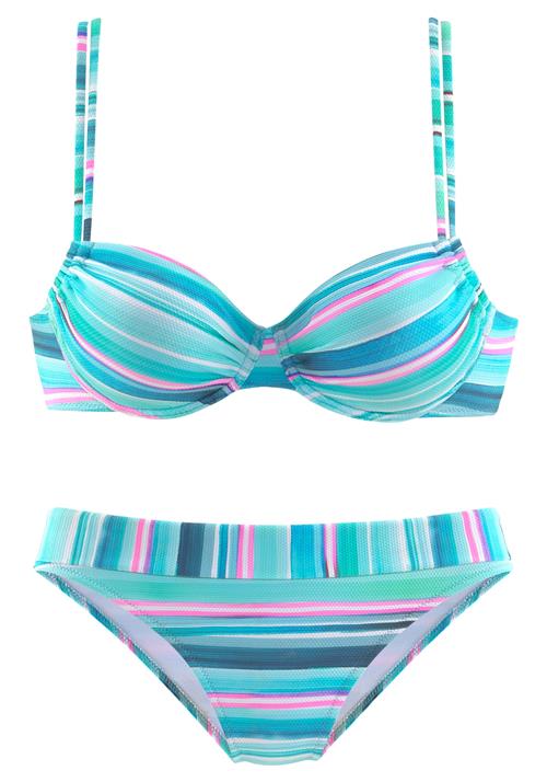 VENICE BEACH Bikini  navy / turkis / pink / hvid