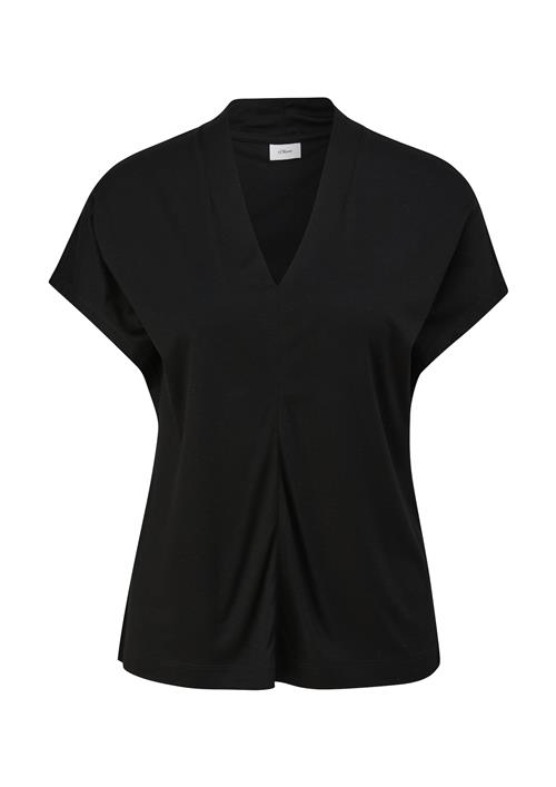 Se s.Oliver BLACK LABEL Bluse  sort ved About You