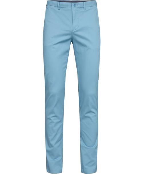 Se Tommy Hilfiger Chino Denton 1985 Pima Cotton Mand Sleepy Blue Chinos Str 32/34 - hos Magasin ved Magasin