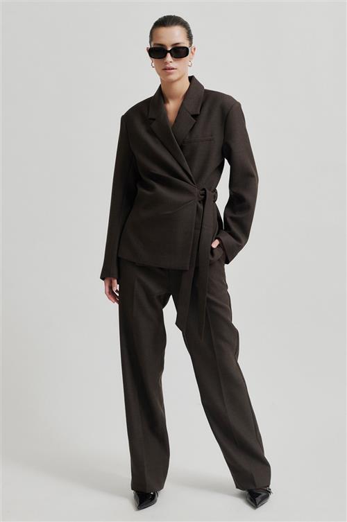 Se Second Female Maximus Wool Trousers Kvinde Mulch Bukser Str XS - hos Magasin ved Magasin