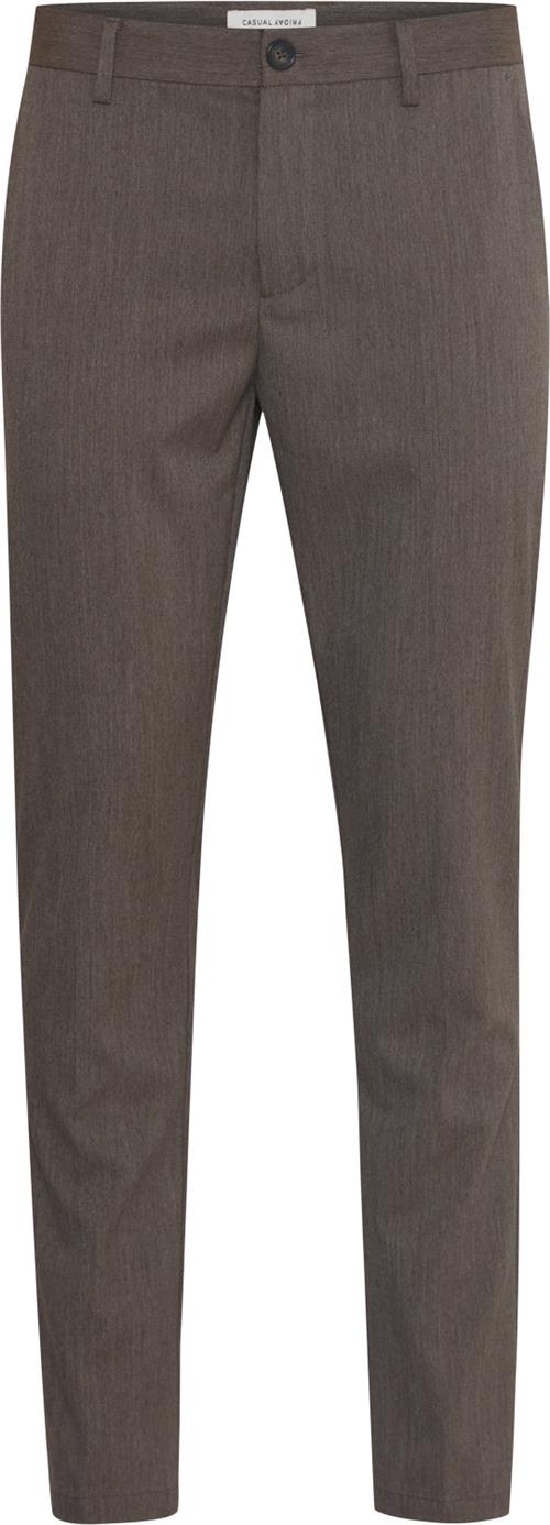 Casual Friday Cfphilip 2.0 0169 Tweed Weave Pants Mand Silver Mink Melange Casual Bukser Slim Fit Str 36/32 - hos Magasin