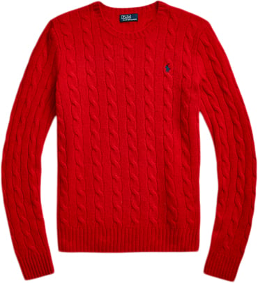 Polo Ralph Lauren 2/15 8020 W/cs Rws-lsl-plo Kvinde Fall Red Kortærmede T-shirts Str XL - hos Magasin