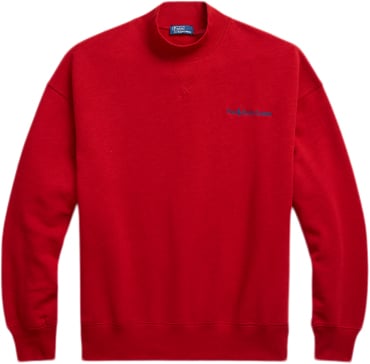 Polo Ralph Lauren Vintage Fleecelsl-sws Kvinde Madison Red Sweaters Str S - hos Magasin