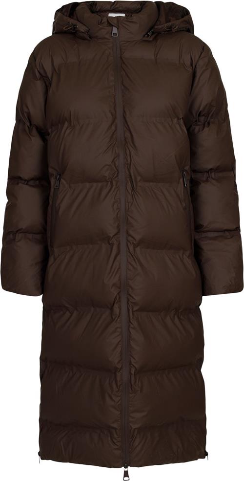 Neo Noir Viviana C Water Repellent Puffer Jacket Kvinde Mocca Overgangsjakker Str 42 - hos Magasin