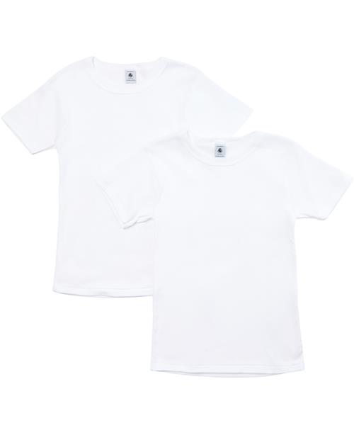 Petit Bateau 2 TEE Shirts MC Varian5a Str 3Y - Variante 1 Kortærmede T-shirts hos Magasin