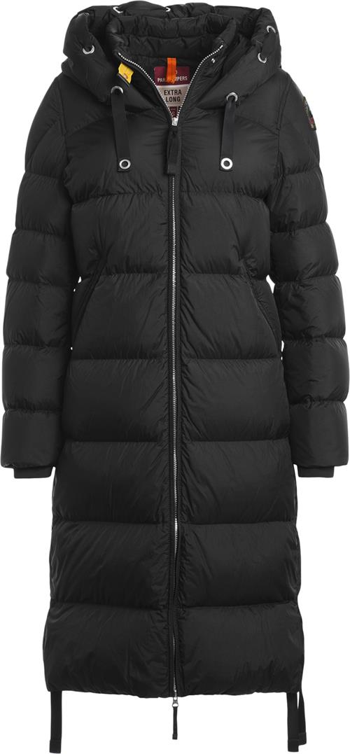 PARAJUMPERS Panda Water Repellent Down Jacket Kvinde Black Dunjakker Str S - Nylon hos Magasin