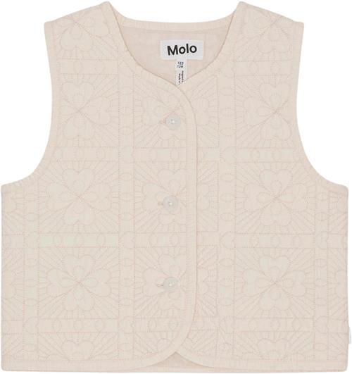 Se Molo Heather Str 146-152 cm - Sand Veste Bomuld hos Magasin ved Magasin