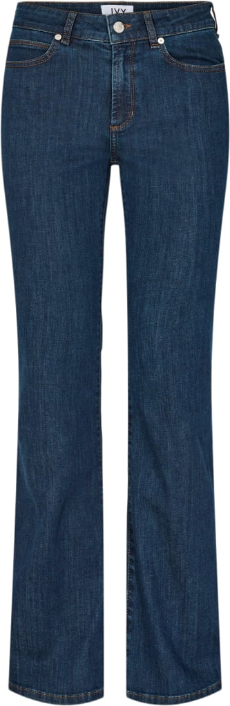 Se IVY Copenhagen Ivytara Jeans Wash Excl. Blue Kvinde Denim Blue Straight Jeans Str 28 / 32 - Denim hos Magasin ved Magasin