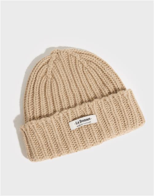 Le Bonnet Le Bonnet Logo Huer Beige