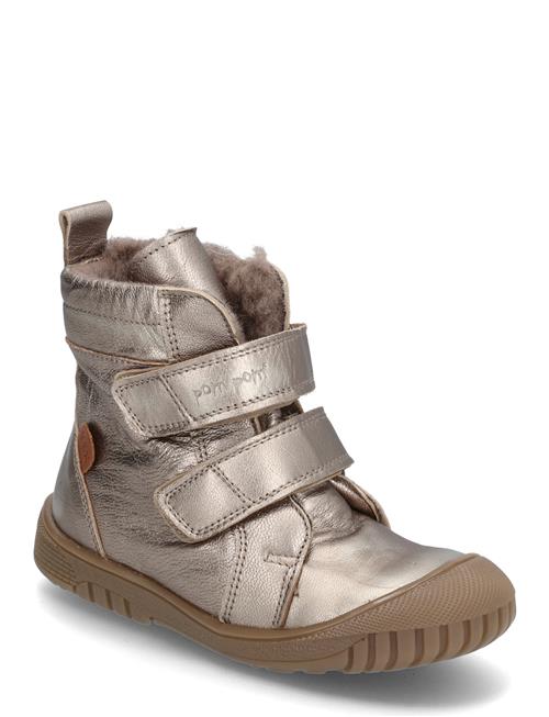 Pom Pom Sporty™ Velcro Boot Tex Pom Pom Gold