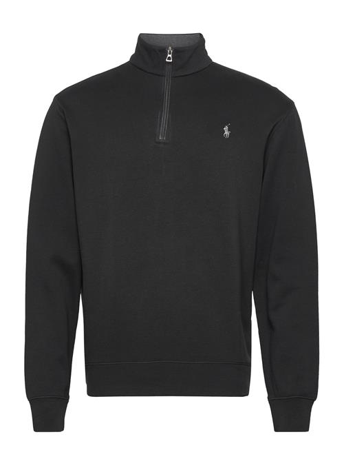 Polo Ralph Lauren Luxury Jersey Quarter-Zip Pullover Polo Ralph Lauren Black