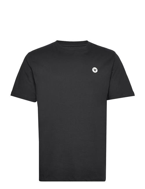 Ace Badge T-Shirt Gots WOOD WOOD Black