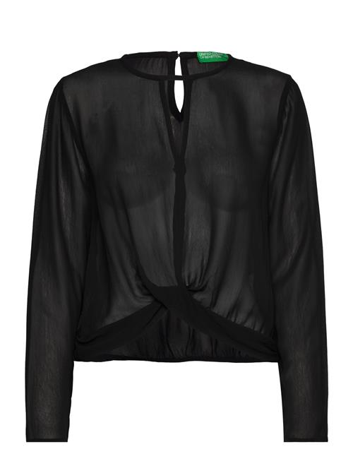 United Colors of Benetton Blouse United Colors Of Benetton Black