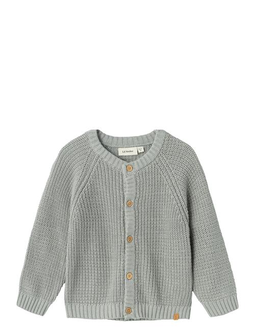 Nmnemlen Lin Ls Knit Lil Noos Lil'Atelier Blue