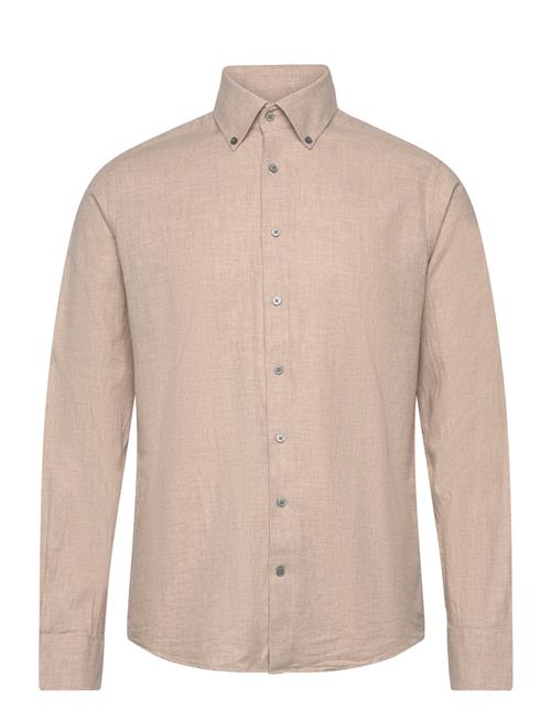 Bruun & Stengade Bs Muriel Casual Modern Fit Shirt Bruun & Stengade Beige