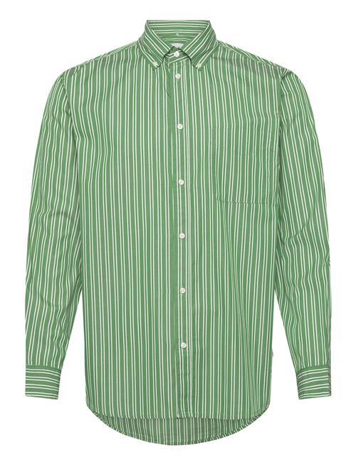 Les Deux Kent Poplin Shirt Les Deux Green