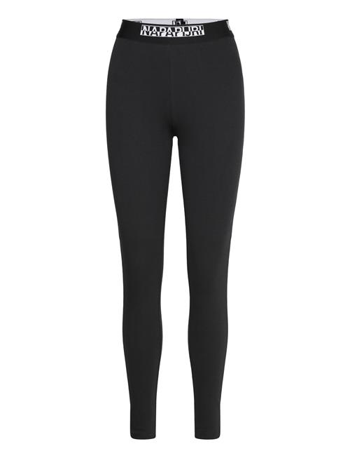 Se Napapijri Box Logo Leggings Napapijri Black ved Booztlet