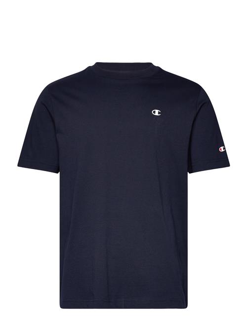 Se Champion Crewneck T-Shirt Champion Navy ved Booztlet