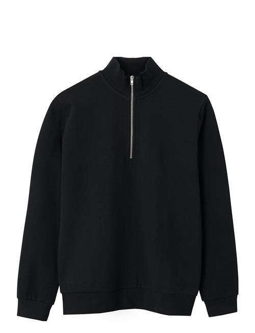 LMTD Nlmnaldemars Ls Half Zip Sweat LMTD Black