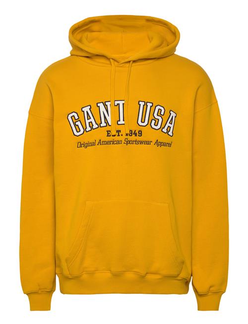 GANT Gant Usa Hoodie GANT Yellow