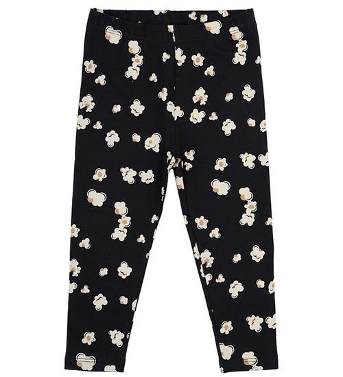 Se The New Siblings Leggings - TnsMateo - Black Beauty Popcorn AOP ved KidsWorld