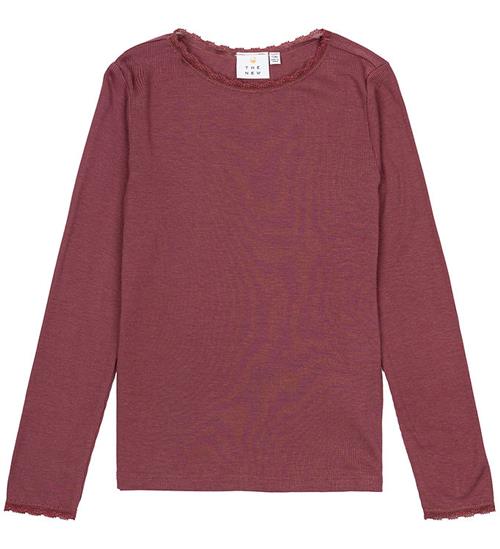 Se The New Bluse - TnLotus - Rib - Crushed Berry ved KidsWorld