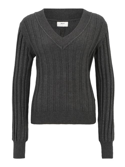 OBJECT Tall Pullover 'ALICE'  mørkegrå