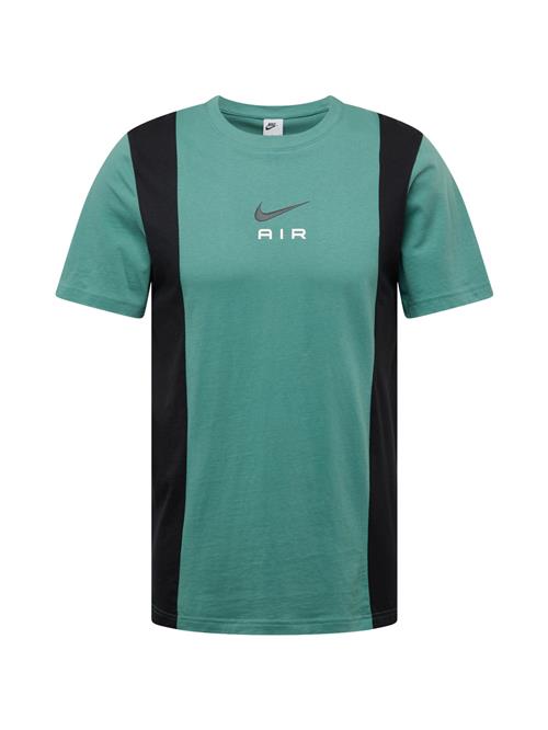 Nike Sportswear Bluser & t-shirts 'AIR'  smaragd / sort / hvid