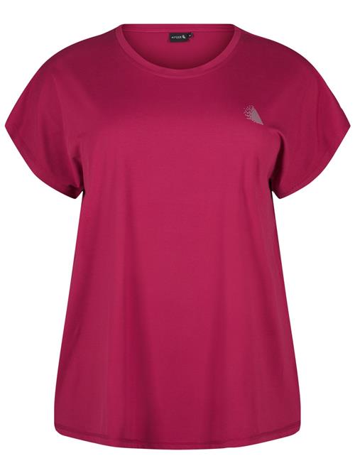 Active by Zizzi Shirts 'Abasic'  fuchsia