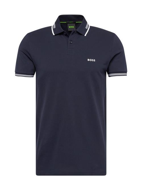 Se BOSS Bluser & t-shirts 'Paul'  navy / hvid ved About You