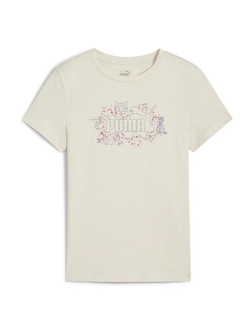 Se PUMA Bluser & t-shirts 'ESS STARRY SAFARI'  mørkeblå / pink / uldhvid ved About You