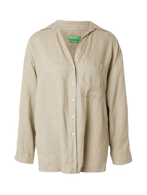 UNITED COLORS OF BENETTON Bluse  khaki