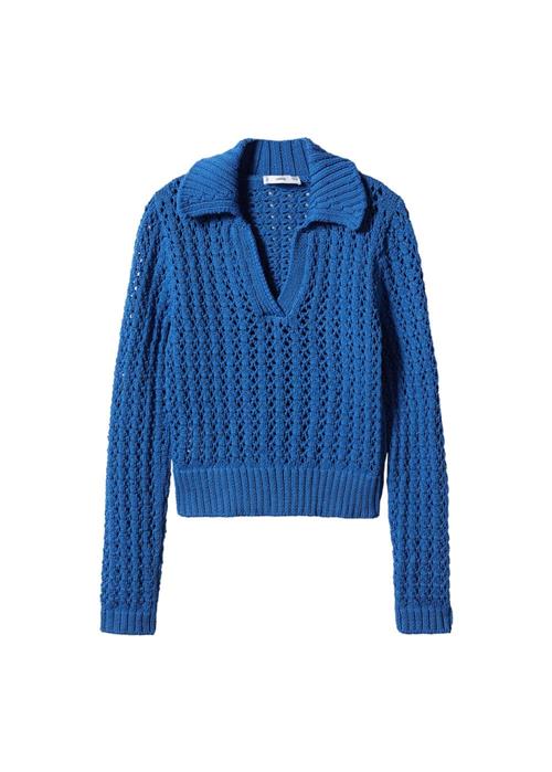 MANGO Pullover 'Netty'  koboltblåt