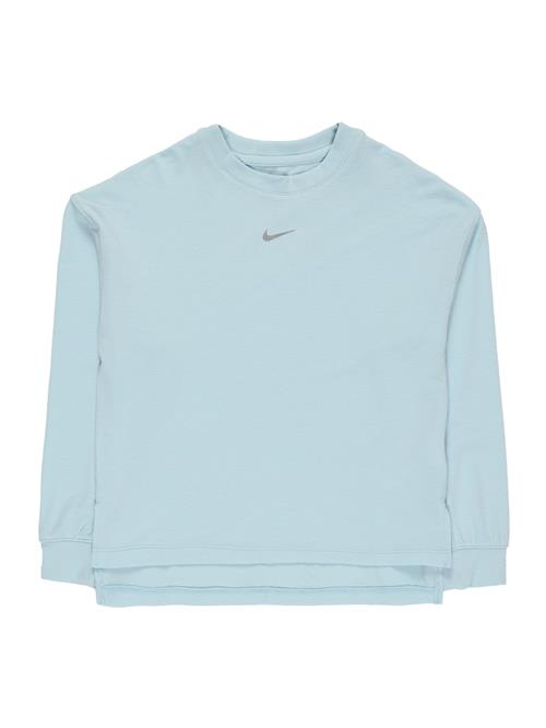 NIKE Funktionsskjorte  pastelblå / mørkegrå