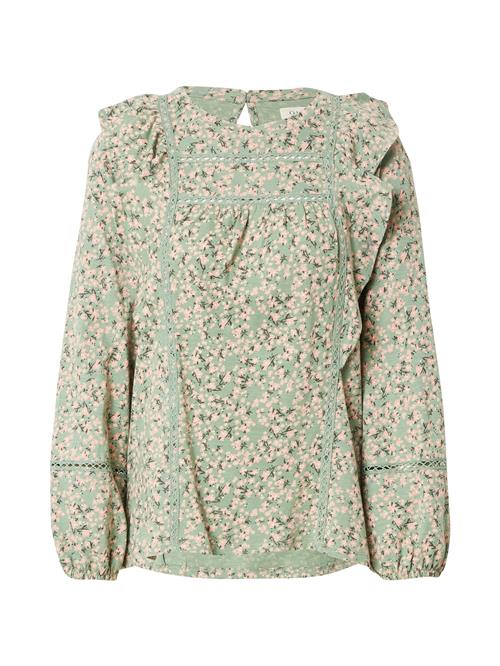 Se Oasis Bluse  pastelgrøn / blandingsfarvet ved About You