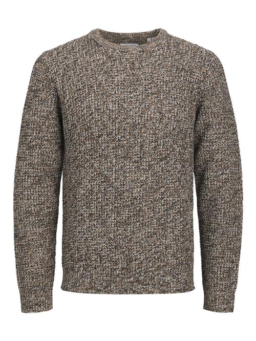 JACK & JONES Pullover  brun / lysebrun