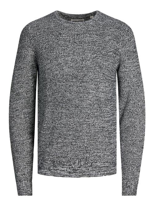 Se JACK & JONES Pullover  grå-meleret / sort / hvid ved About You