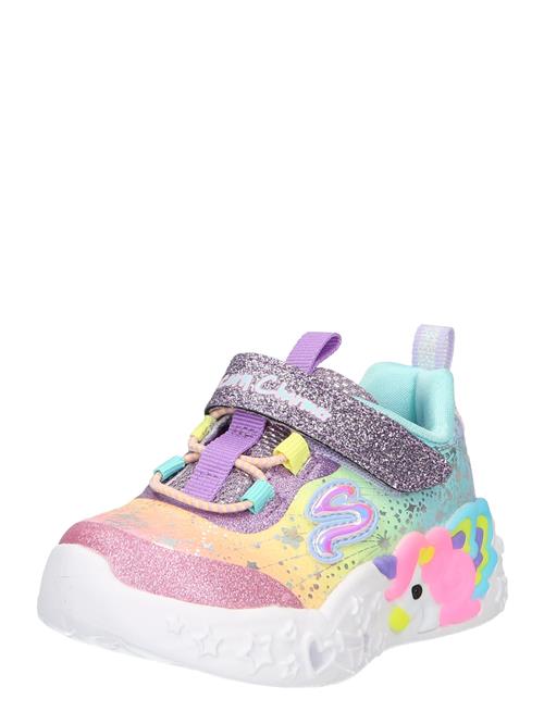 SKECHERS Sneakers 'Unicorn Charmer'  aqua / pastelgul / lilla / lys pink