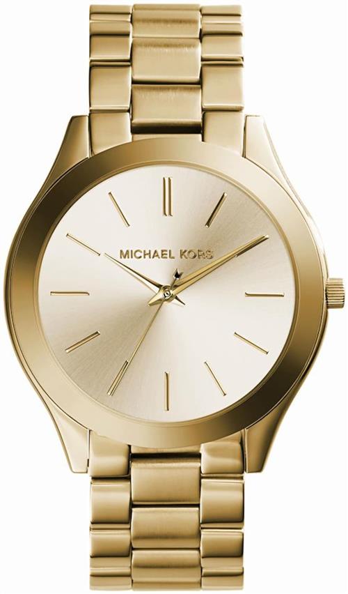 MICHAEL Michael Kors Analogt ur 'SLIM RUNWAY, MK3179'  guld