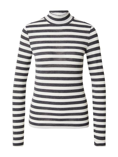 Se VERO MODA Shirts 'CARLA'  sort-meleret / naturhvid ved About You