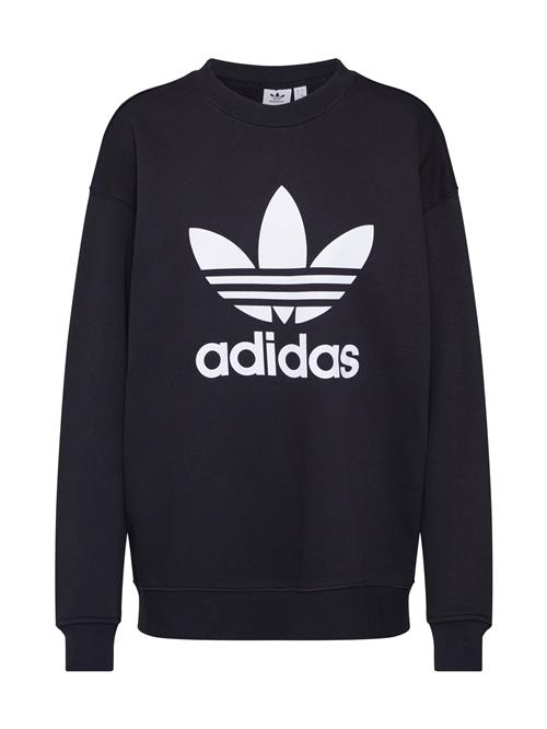 Se ADIDAS ORIGINALS Sweatshirt 'Trefoil'  sort / hvid ved About You