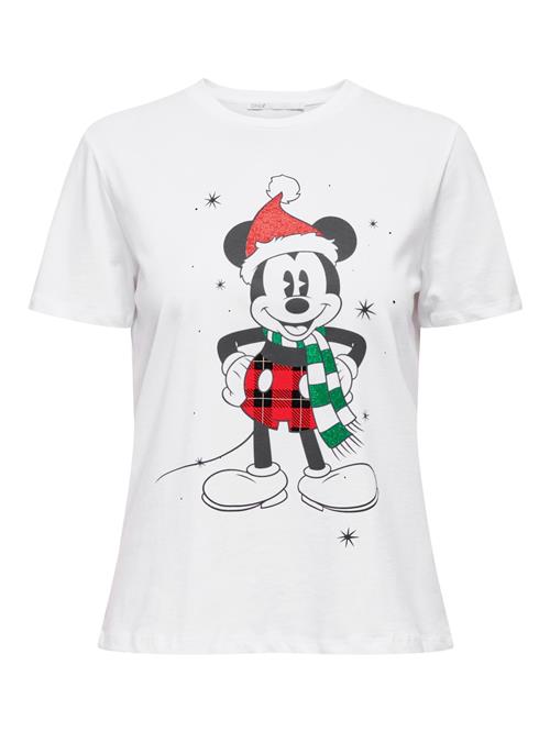 ONLY Shirts 'DISNEY CHRISTMAS'  grøn / rød / sort / hvid