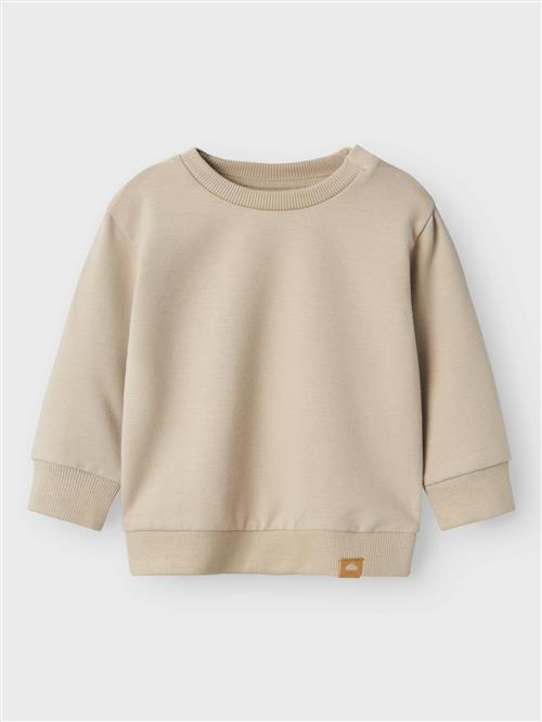 Se NAME IT Sweatshirt 'NBNTakki'  mørkebeige ved About You