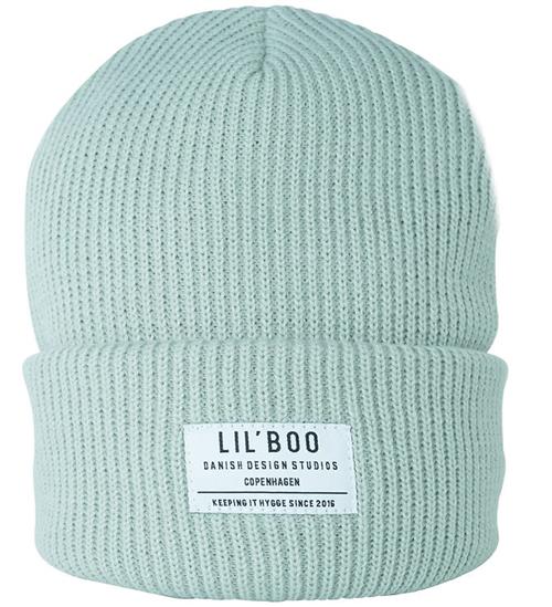 Lil' Boo Copenhagen Lil'Boo Copenhagen Hue - Strik - Hygge Beanie - Mist Mint