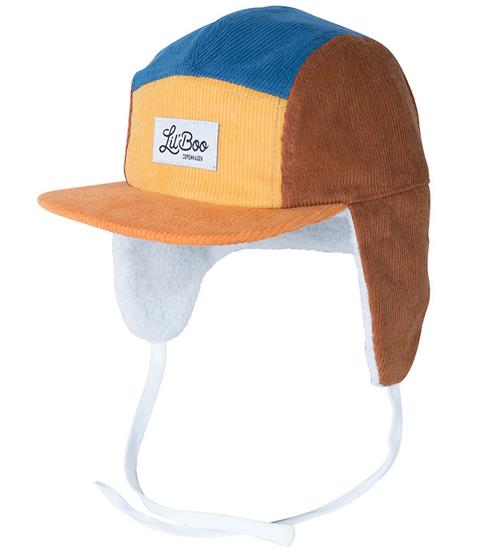 Lil' Boo Copenhagen Lil'Boo Copenhagen Kasket - Corduroy - Yellow/Brown/Blue