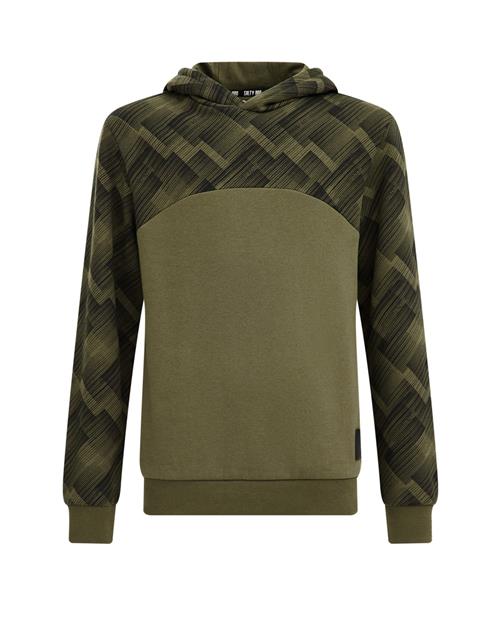 WE Fashion Sweatshirt  grøn-meleret