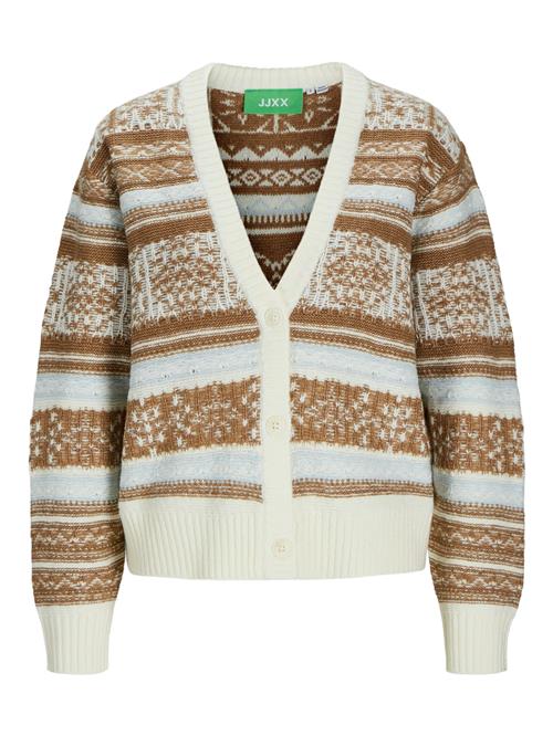 JJXX Cardigan 'JXGALILEA'  pastelblå / brun / æggeskal