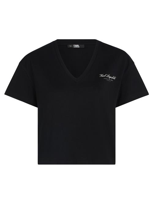 Se Karl Lagerfeld Shirts 'Hotel '  sort / hvid ved About You