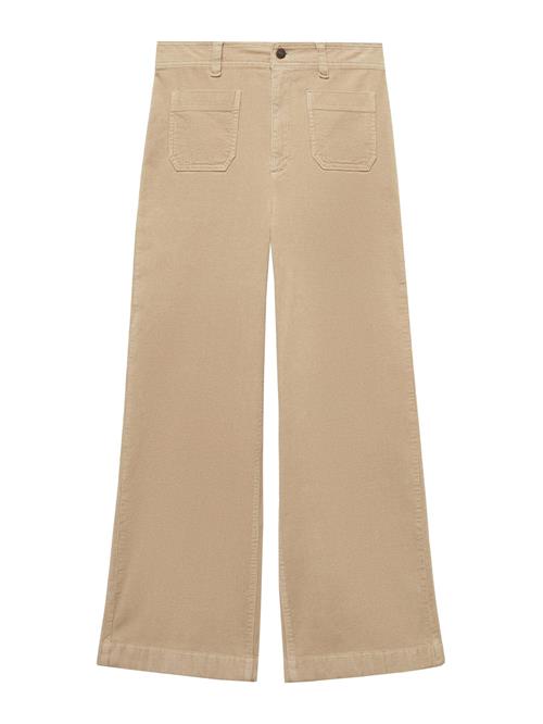 MANGO Jeans 'Catherip'  nude